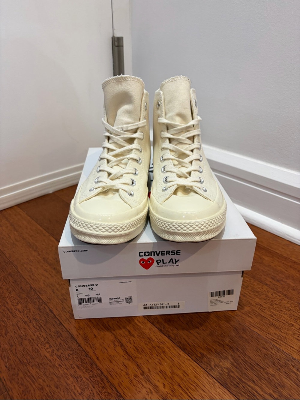 Converse PLAY High Top Men’s Sneakers in Off-White/Cream